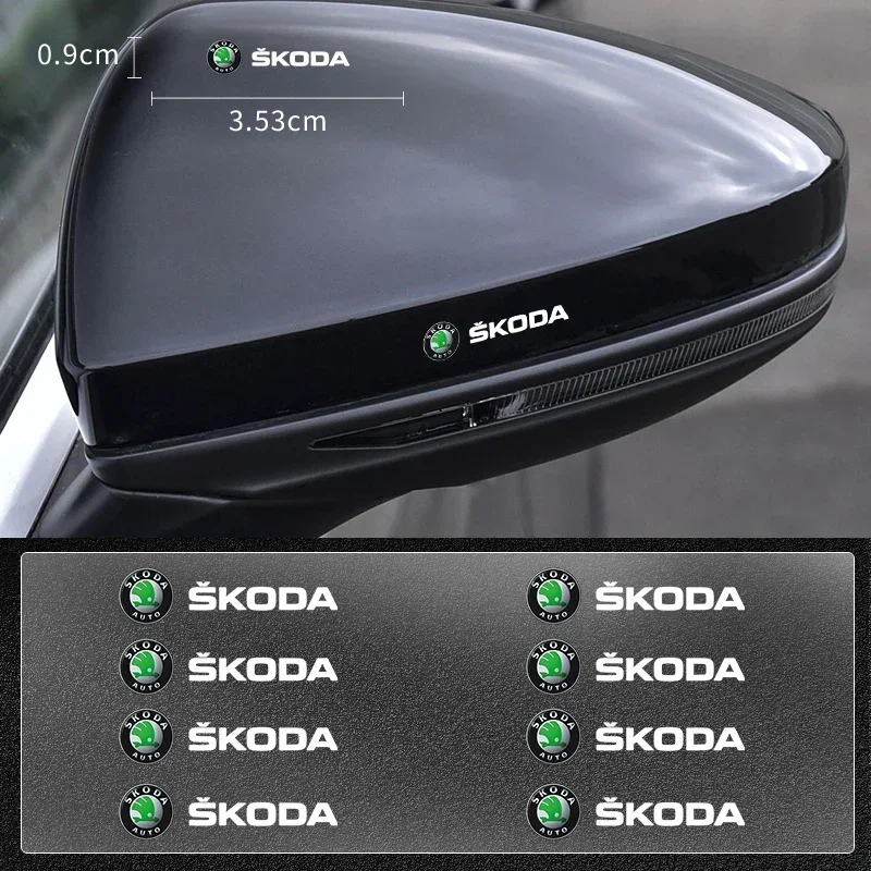 Window Lift Stickers Center Control Stickers Can Be Applied Randomly for Skoda Octavia Fabia Kamiq Kapoq Kodiaq Rapid Superb