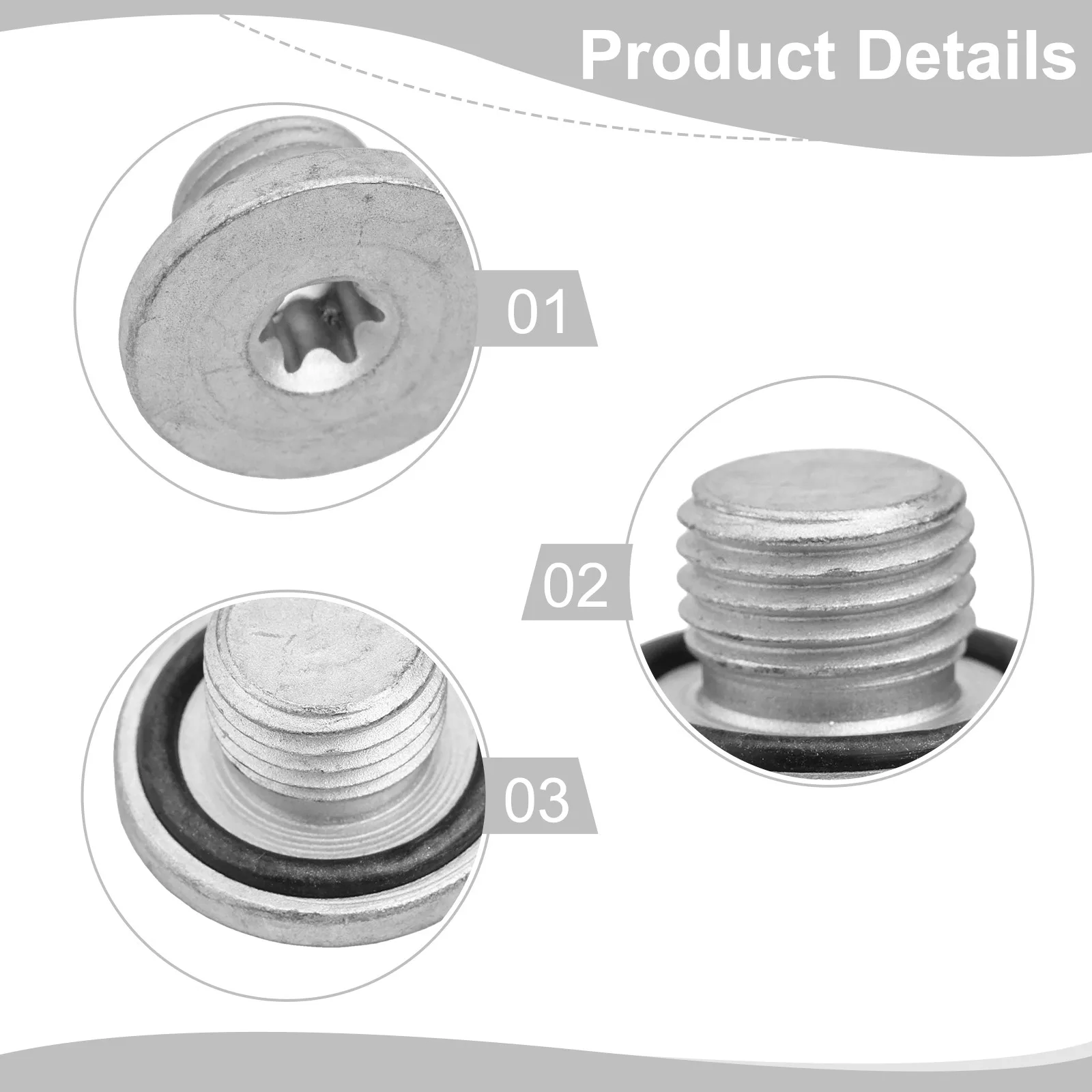 Drain for Opel Corsa 1.0 1.2 1.4 2.0 and Zafira 1.6 1.8 Engine Applications with For M14 x 0.5 Thread OE 90502556