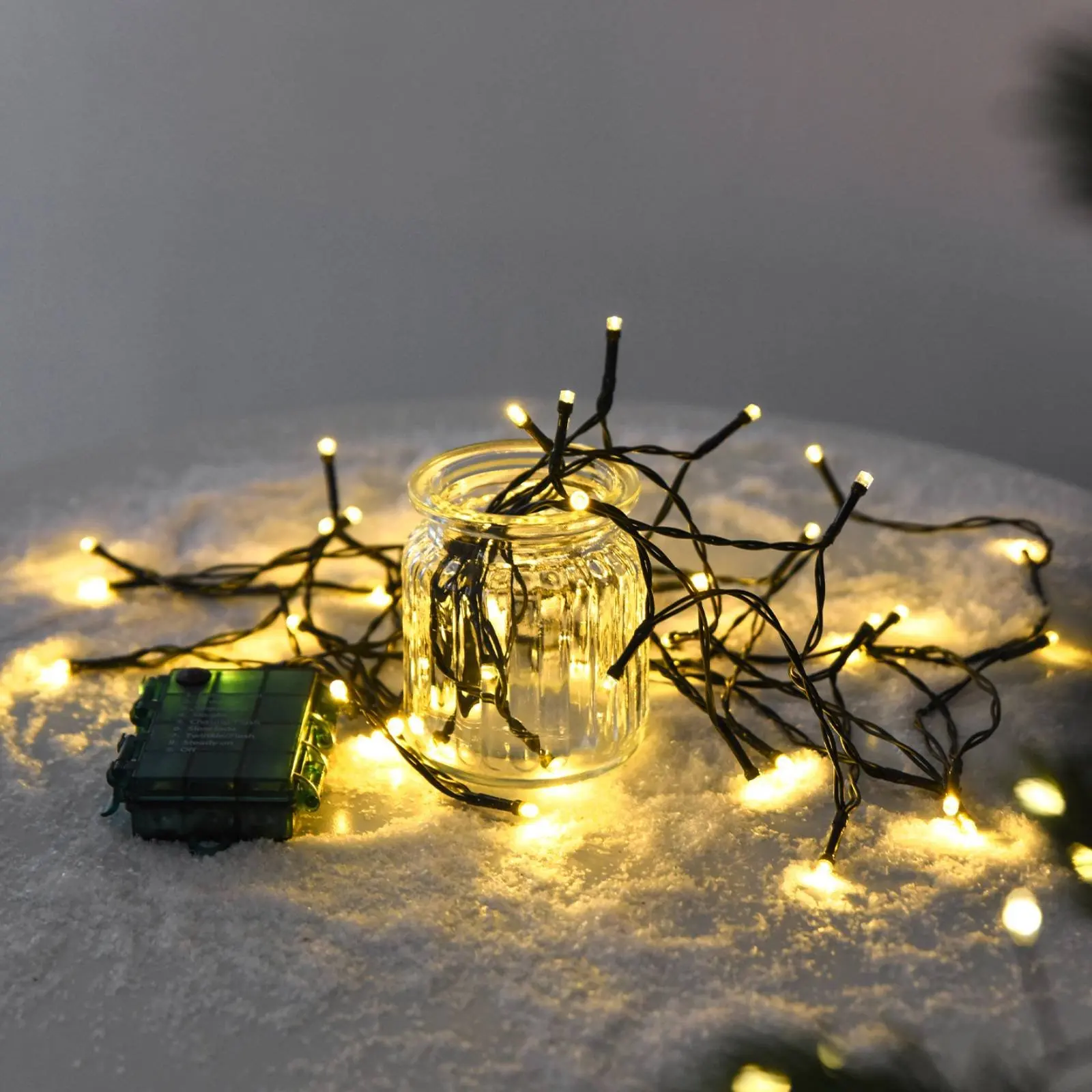 

Warm Winter Holiday Lights Waterproof Wireless Control Fairy Lights Outdoor Christmas Light Strand Easy Setup Long Length