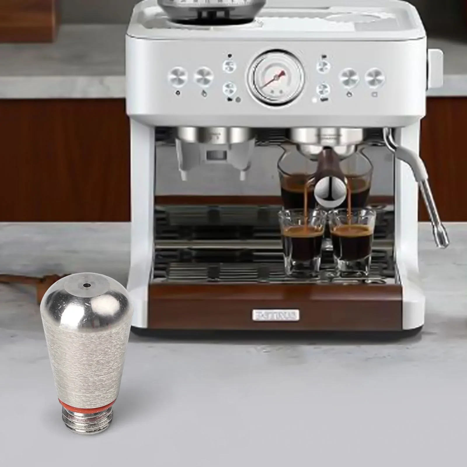 Steam Nozzle 1 Hole for Gaggia Espresso Machine Coffee Maker Constructed from 304 Stainless Steel for Optimal Frothing
