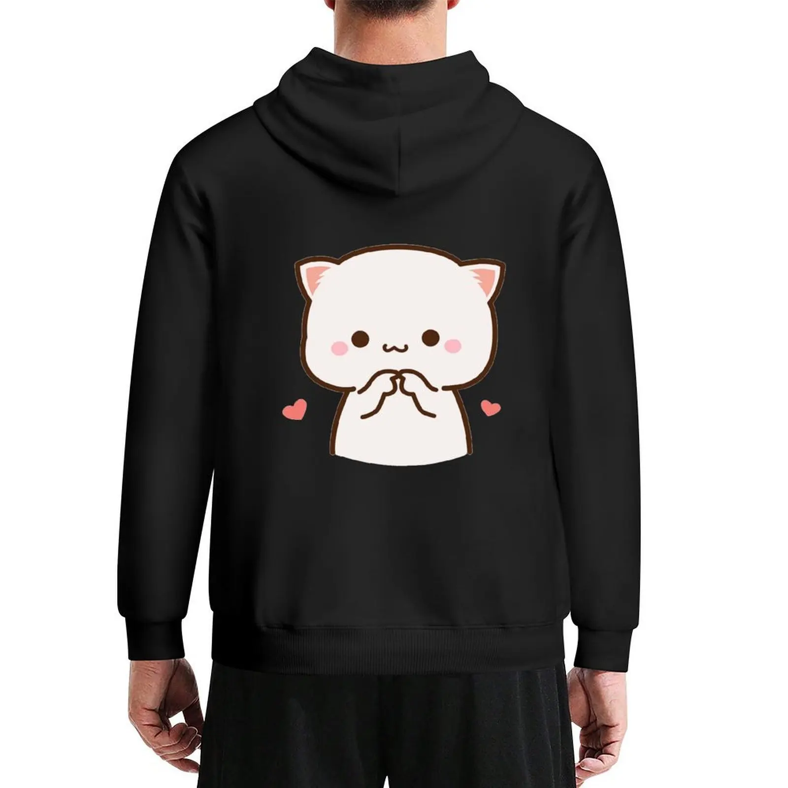 

Mochi mochi peach cat Hoodie mens designer clothes mens clothing mens clothes clothes for men new in hoodies and blouses