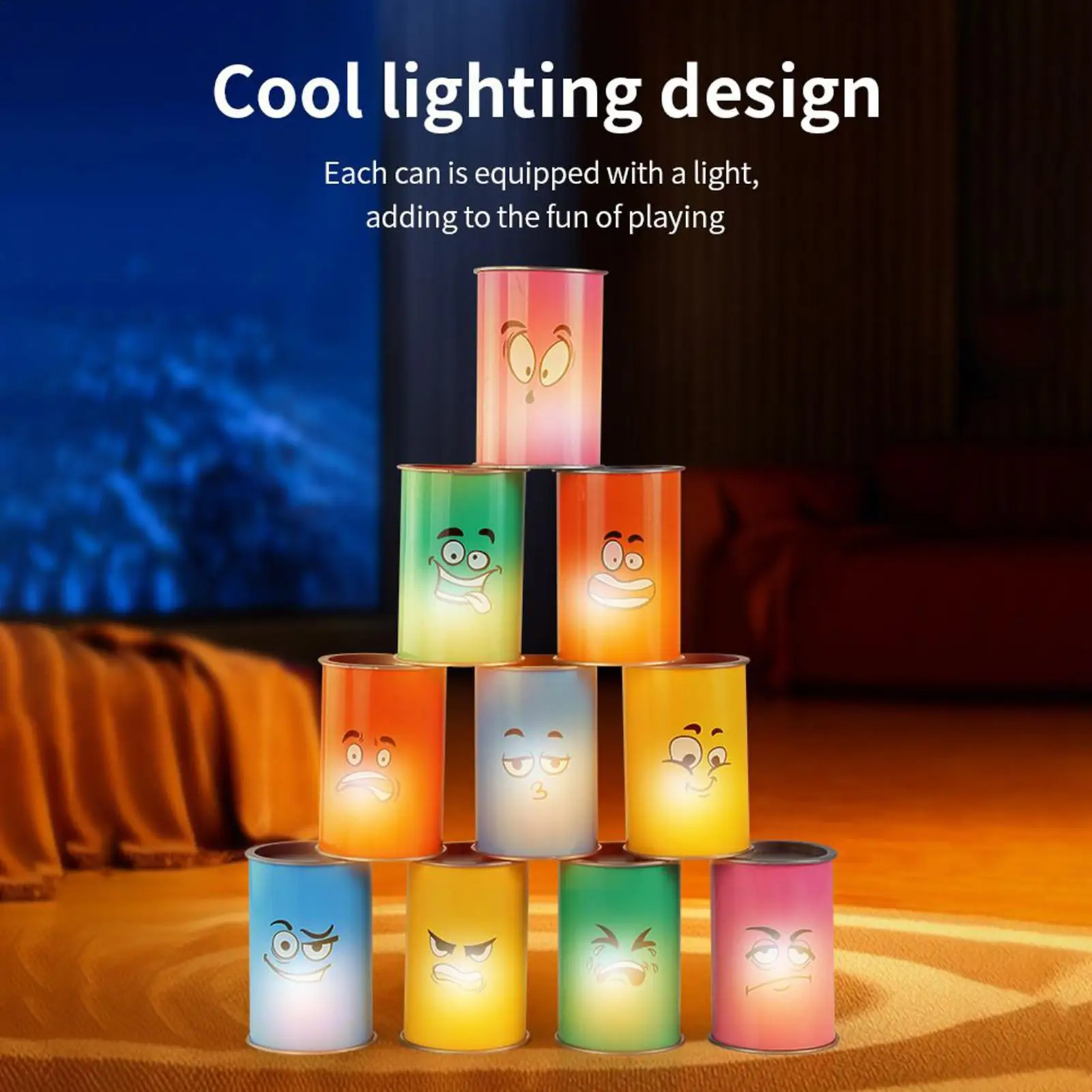 Gra w rzucanie woreczkami z fasolą na karnawał z oświetleniem LED, zabawka sportowa i rekreacyjna na podwórko, trawnik, plażę, festiwal rodzinny, dla grup.