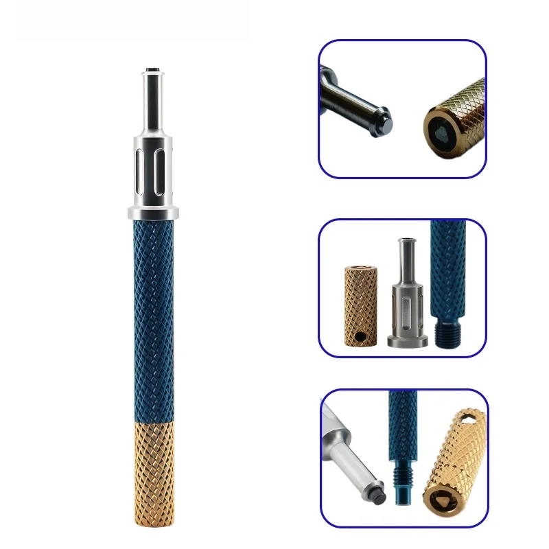 1Pcs Universal Dental Implant Retention Caps Removable Insertion Implant Accessori Extraction Locator Core Tool Dental Material
