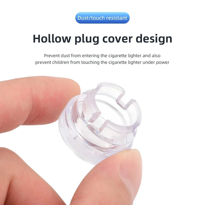 Car Cigarette Lighter Protective Cover Dust Plug For Nissan Qashqai Juke Pulsar Sentra Altima Patrol Micra Rogue Almera Versa