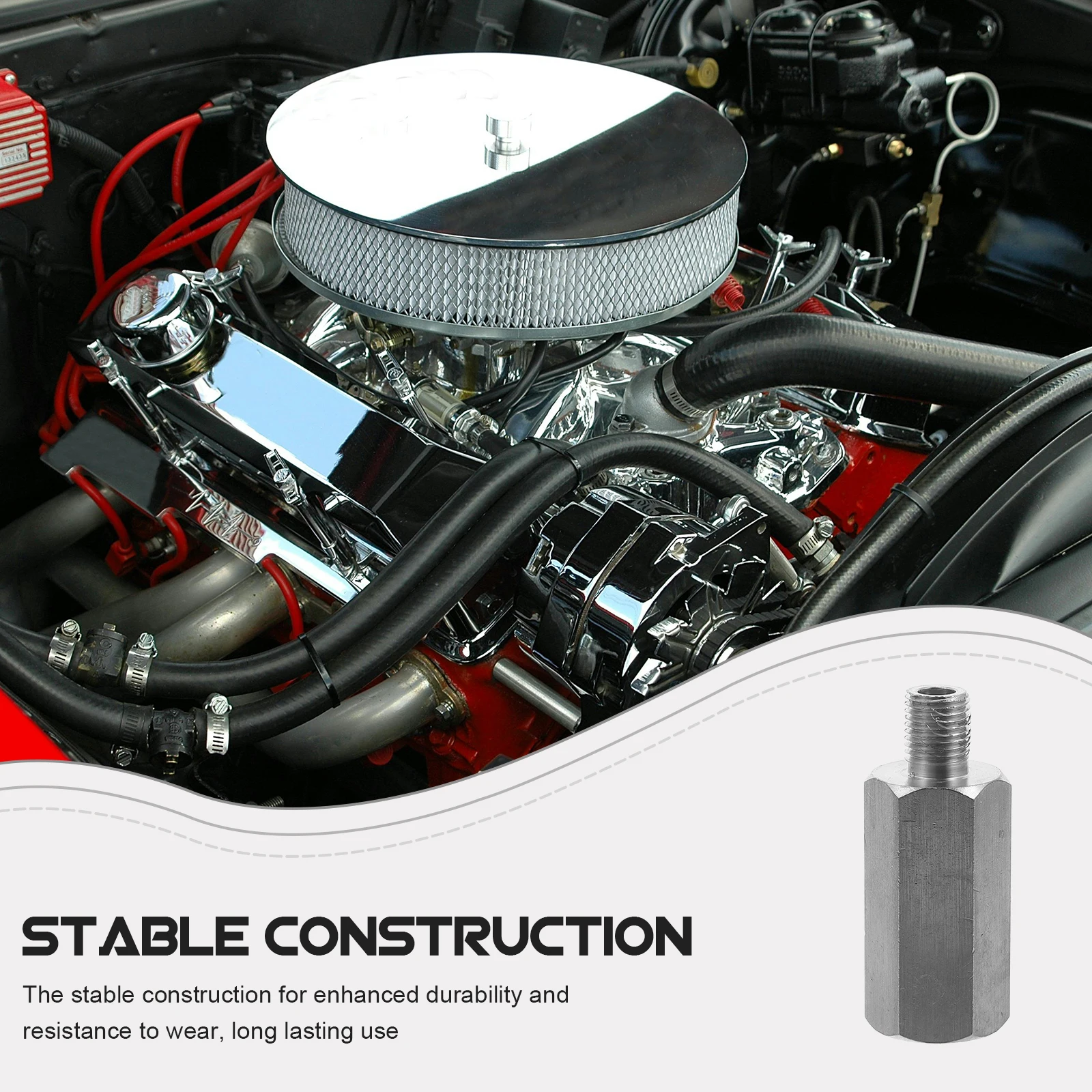 

Stable Durable Oil Pressure Sensor Adapter Metal Car Sensor Connector For Cars Suv Trucks Automotive Parts Engine Monitoring