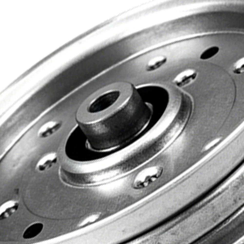 2 Pack Flat Idler Pulley For Cadet Lawn Mower 38 42 46 54 Deck Replace 756-04129 956-04 Silver Garden Parts Accessories