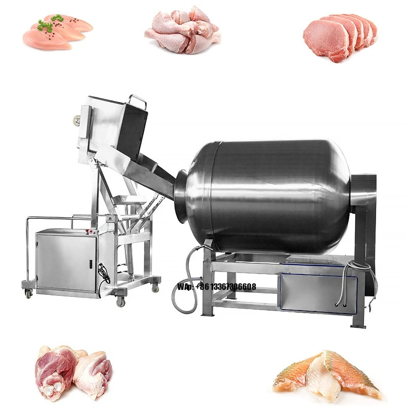 

Industrial Fish/Sea Food/Chicken Meat Marinated Machine Vacuum Meat Tumbler Meat Tumbler Machine