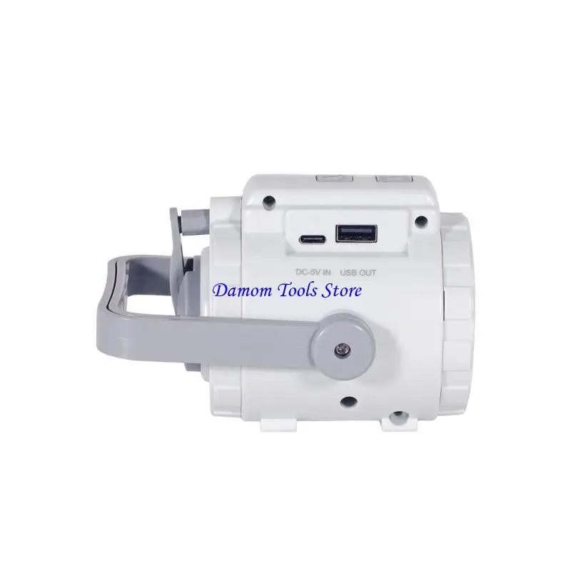 57BE Small Manual Powered Camping Lantern Waterproof Camping Light Long Beam