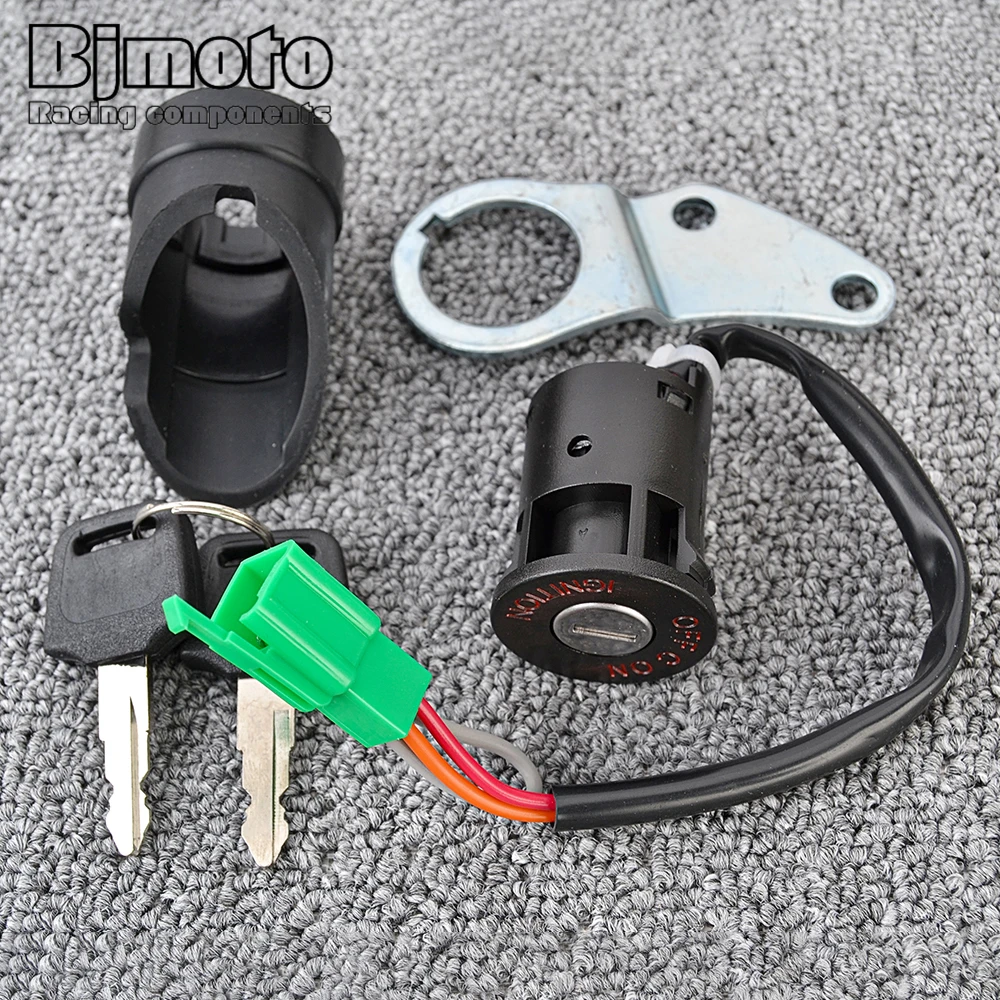 DR DRZ DR-Z 250 Ignition Switch Key For Suzuki DR250 DR250R DR-Z250 DRZ250 2001-2009 37110-13E01