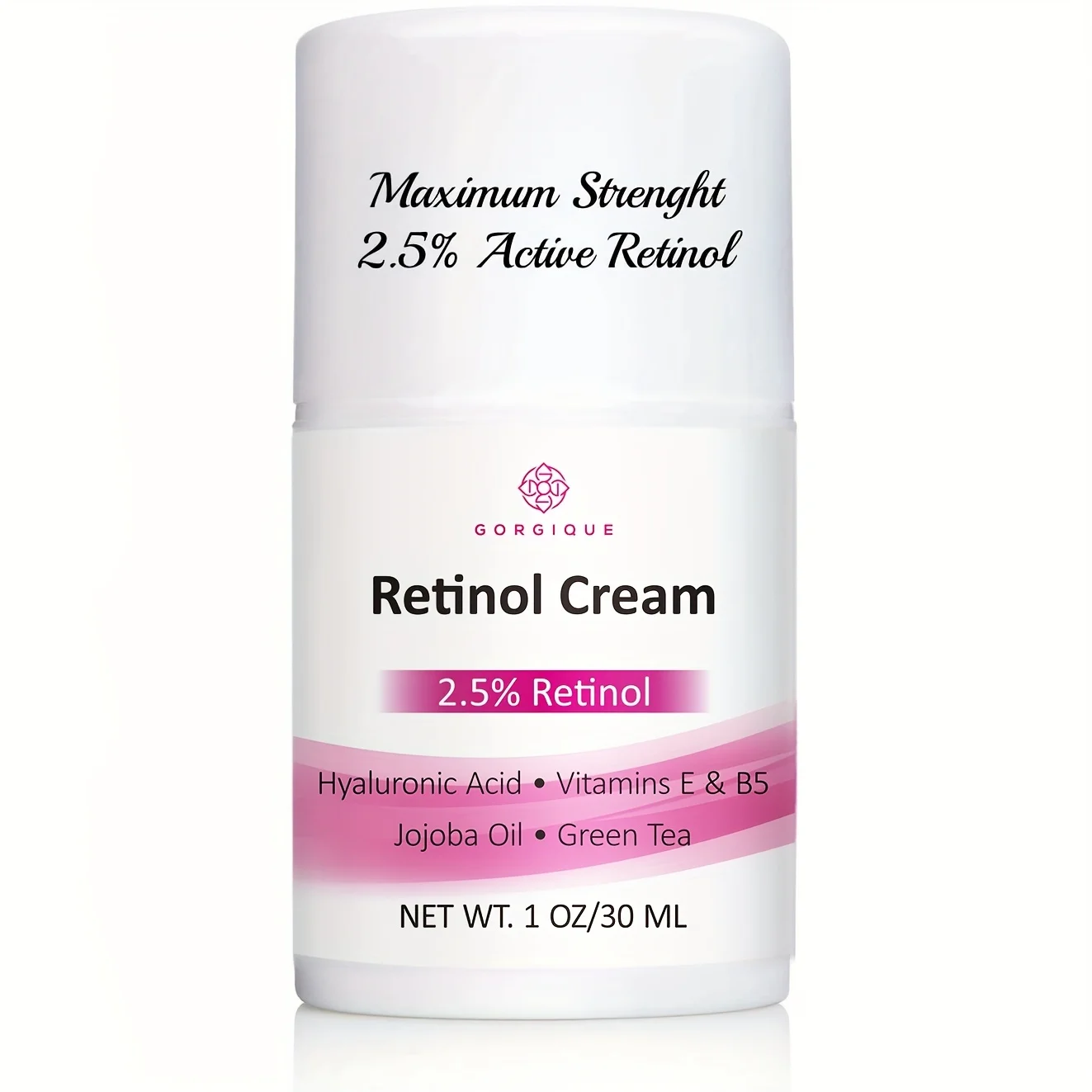 Krim Retinol, Pelembab terbaik untuk wajah 2.5% Retinol dengan asam Hyaluronic Vitamin E