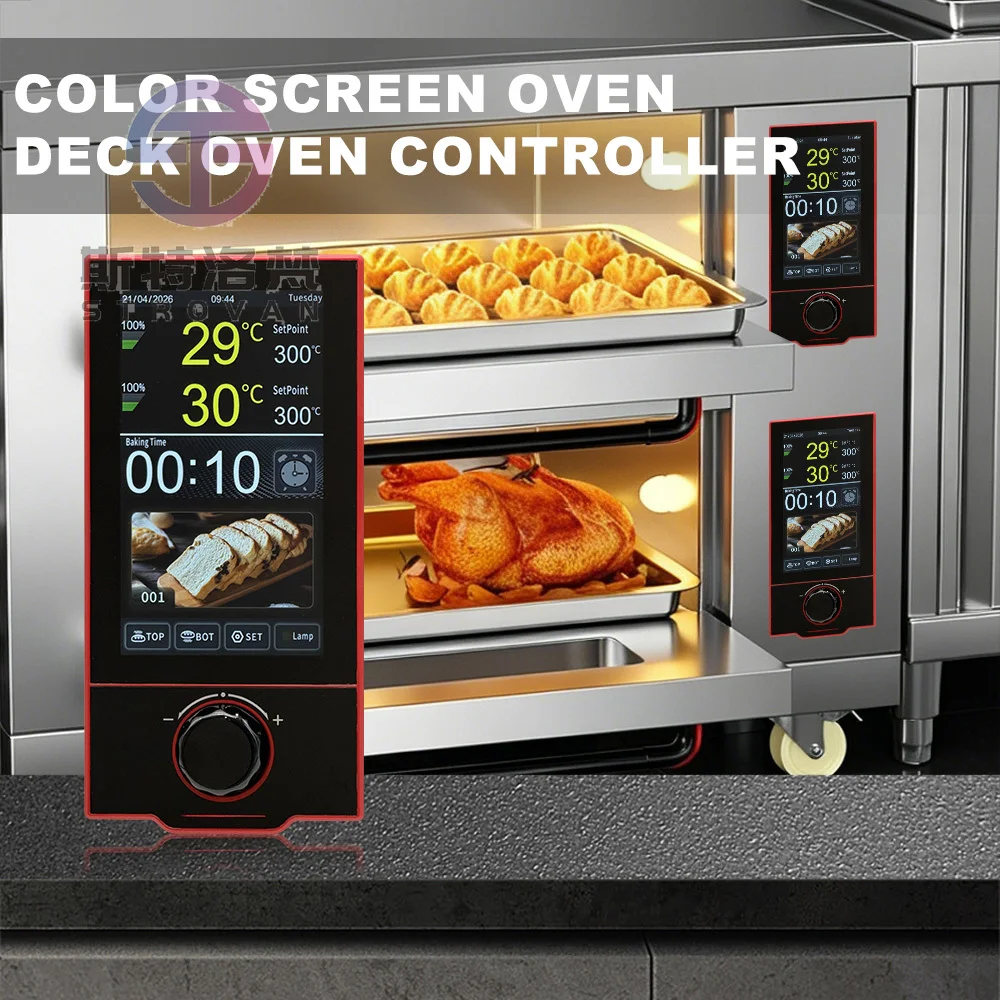 High Quality Commercial Deck Oven Controller with IP68 Front Protection and High-Temp Resistant Housing for Kitchen Use