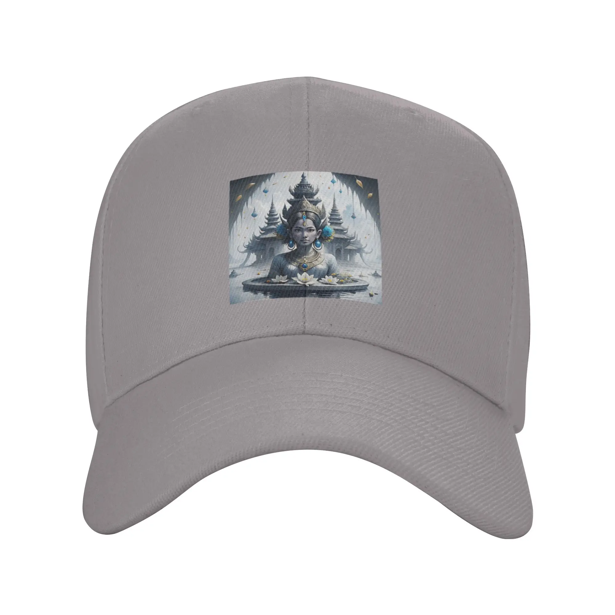 Hot Sale Songkran Thai New Year Baseball Cap  Graphic Visor Hat  Roller Skating Visor Hat