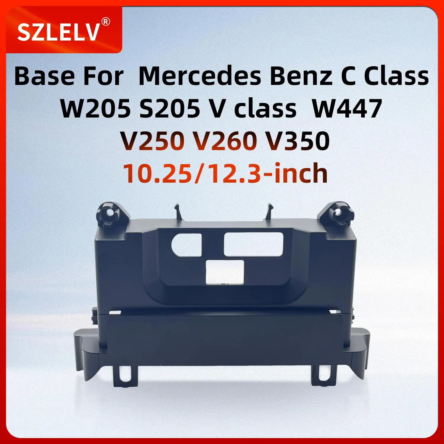 Mounting Base For Mercedes Benz C Class W205 S205 V Class W447 V250 260 350 Fits In Car Multimedia Player  Radio Rearview Camera