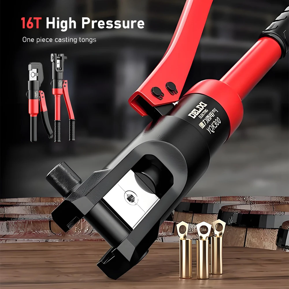 دليل كماشة هيدروليكية كهربائي النحاس الألومنيوم العقص كماشة النحاس الأنف دليل لقط سلك العقص كماشة