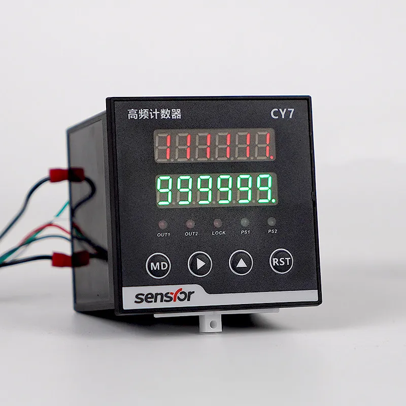 High-Precision Roller-Type Electronic Display Digital Display Edge Banding Machine Counting Meter Encoder Controller