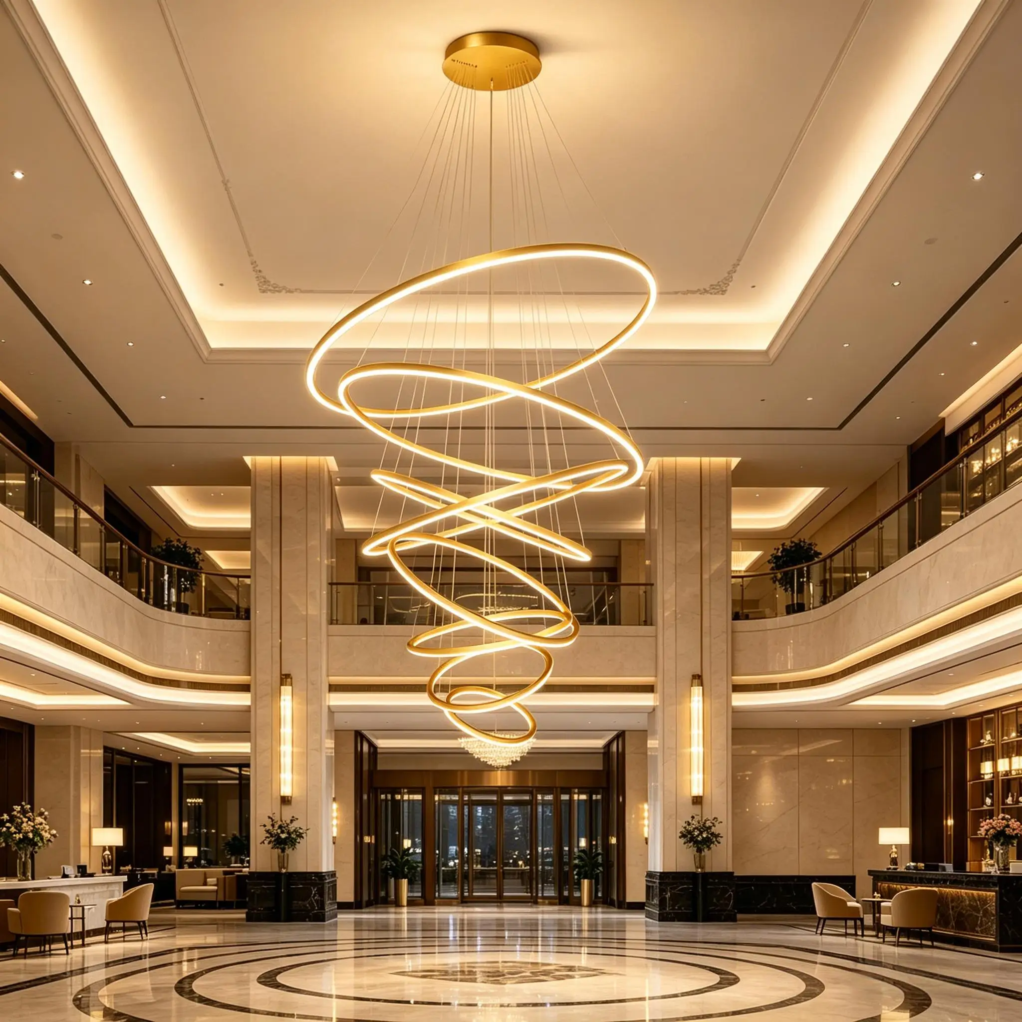 

Nordic home decoration, stair chandelier, living room and dining room Pendant lights, ceiling light, indoor lighting