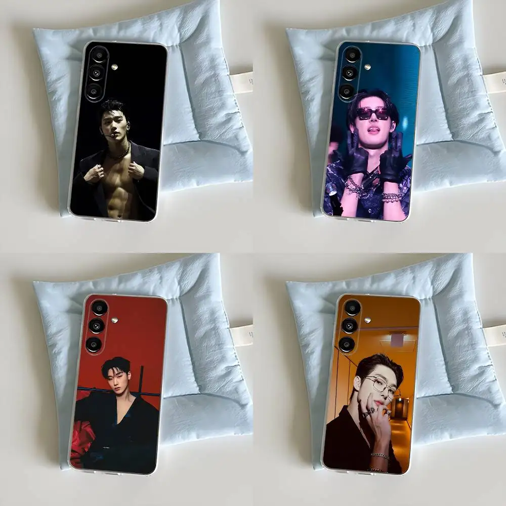 

Hot A-ATEEZ Kpop Phone Case For Samsung S30,23,21,22,20, FE lite,S10,9,8,7 PIus Note20ultra Transparent