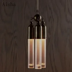 Amerykańska lampa wisząca w stylu retro w stylu industrialnym żyrandol do dekoracji wnętrz sypialnia nocna prosta lampa wisząca do salonu korytarz