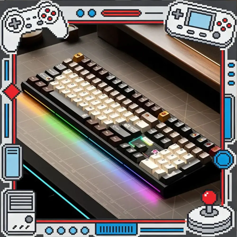 Weikav Nut108 Mechanical Keyboard Kit 3Mode Aluminum Alloy Wireless Game Keyboard Kit Support Qmk/Via Rgb Hot Swap Accessories