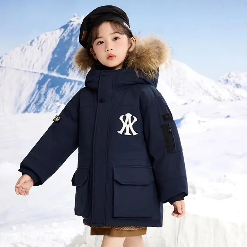 Winter Neue kinder Unten jacke Mode Mit Kapuze Winddicht Wasserdichte Oberbekleidung Jungen Und Mädchen Dicker Warme Mäntel A4172 – Detail 12