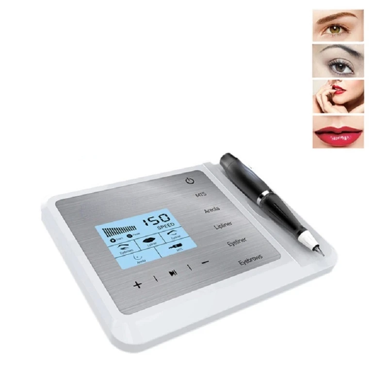 Permanent makeup digital eyebrow and lip tattoo embroidery machine all-in-one machine