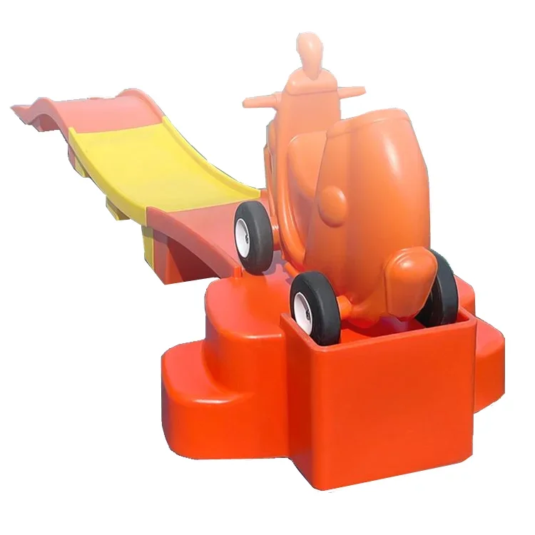 2026 Good Green Blue Red Yellow Toddler Amusement Park Roller Coaster Glide Car Roller Coaster Ride Strong Kid Roller Coaster Pl