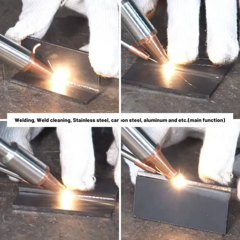 1500W 2000W 3000W Professional Laser Handheld Carbon Steel Brass Alloy Rust Removal Machine