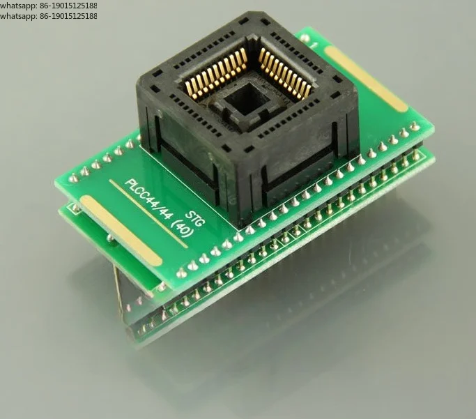 PLCC44 to DIP40/DIP44 programming seat adapter chip test seat