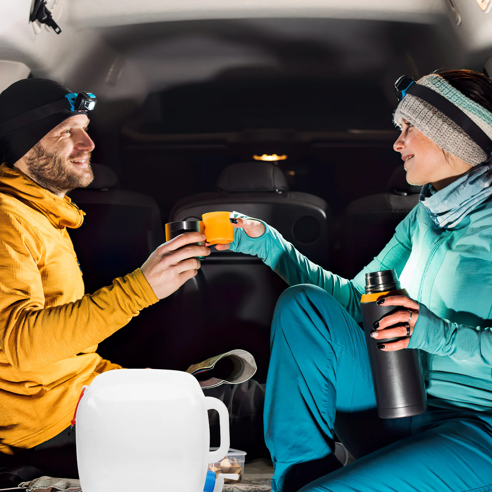 

Foldable Water Container Outdoor Collapsible 10L Large Capacity Portable Water Bag Camping Storage Handheld Camping Kettle