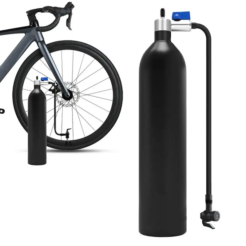 

Bike Inflator Tire Booster Bottle 200PSI Tyre Inflation Tank Pump Vacuum Compressor Portable For Mountain Road Bicycles Men