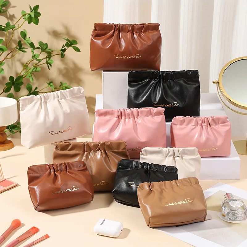Shrapnel Lipstick Pouch Makeup Bag Portable Toiletry Bag Organizer Pouch with Inner Small Pouch Mini Key Pouch for Outings