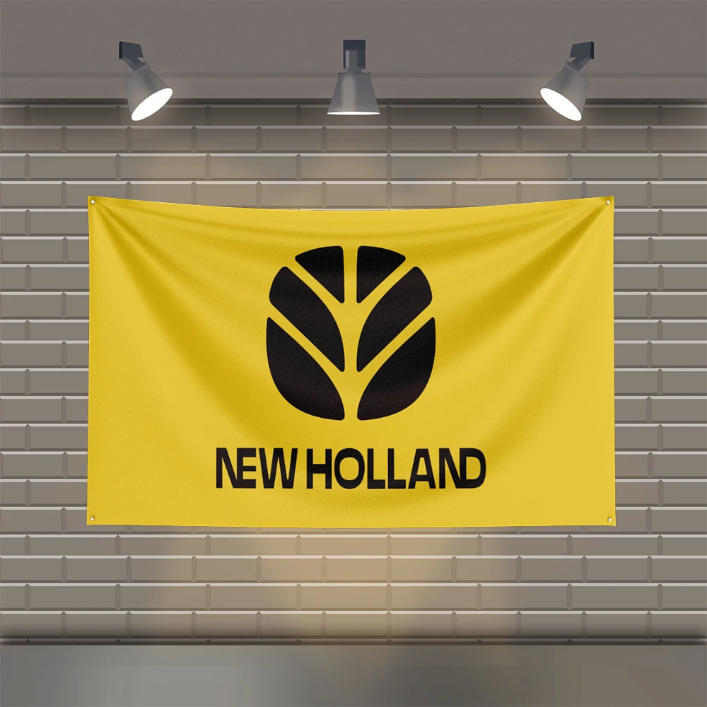 3x5 Ft N-New Hollands  Flag Polyester Printed Mechanical Tool Flags for Room Garage Decor