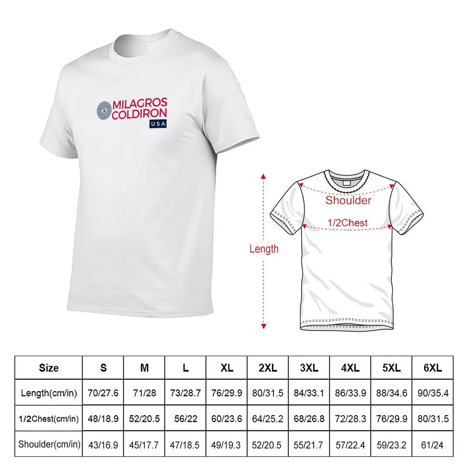 Milagros Coldiron USA II (William Gibson T-Shirt High Elasticity Sports Tee Shirt - view 2