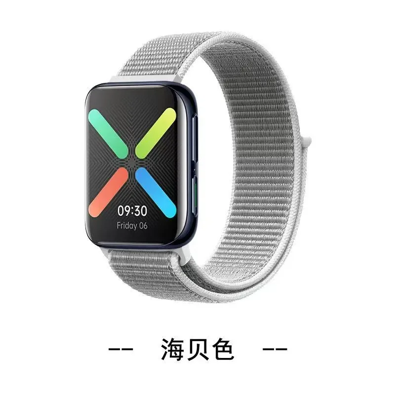 Nylon Watchband For OPPO Watch 2 42mm 46mm Replacement breathable Sport strap Correa Bracelet for Oppo watch 1 41mm 46mm band