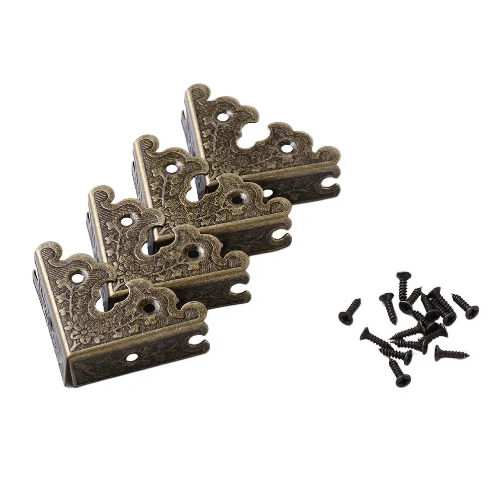 Iron Guard NlN Case Table Protection Jewelry Box Corner Brackets Corner  Protectors Furniture Hardware Decorative Protectors