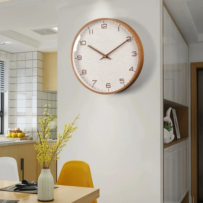 Office Retro Wall Clook Seating Room Room Decoration Wall Clook Minimlist Noiseless Reloj Digital De Pared Bedroom Decoration