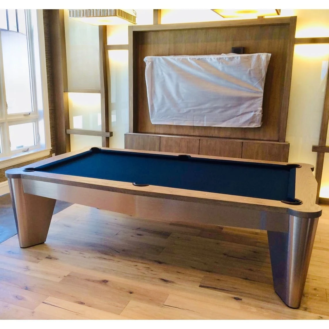 Billiard table Standard Adult household pool table Black eight fancy