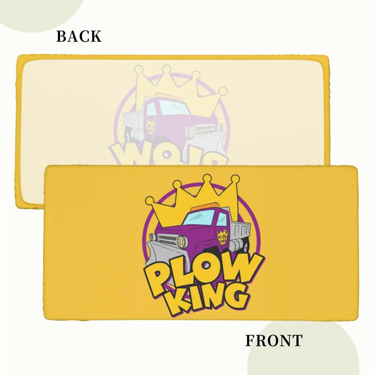 Plow King The Healthy Competition Custom Rectangular Tablecloth Oilproof Table Cover for Dining Events Table Cloth