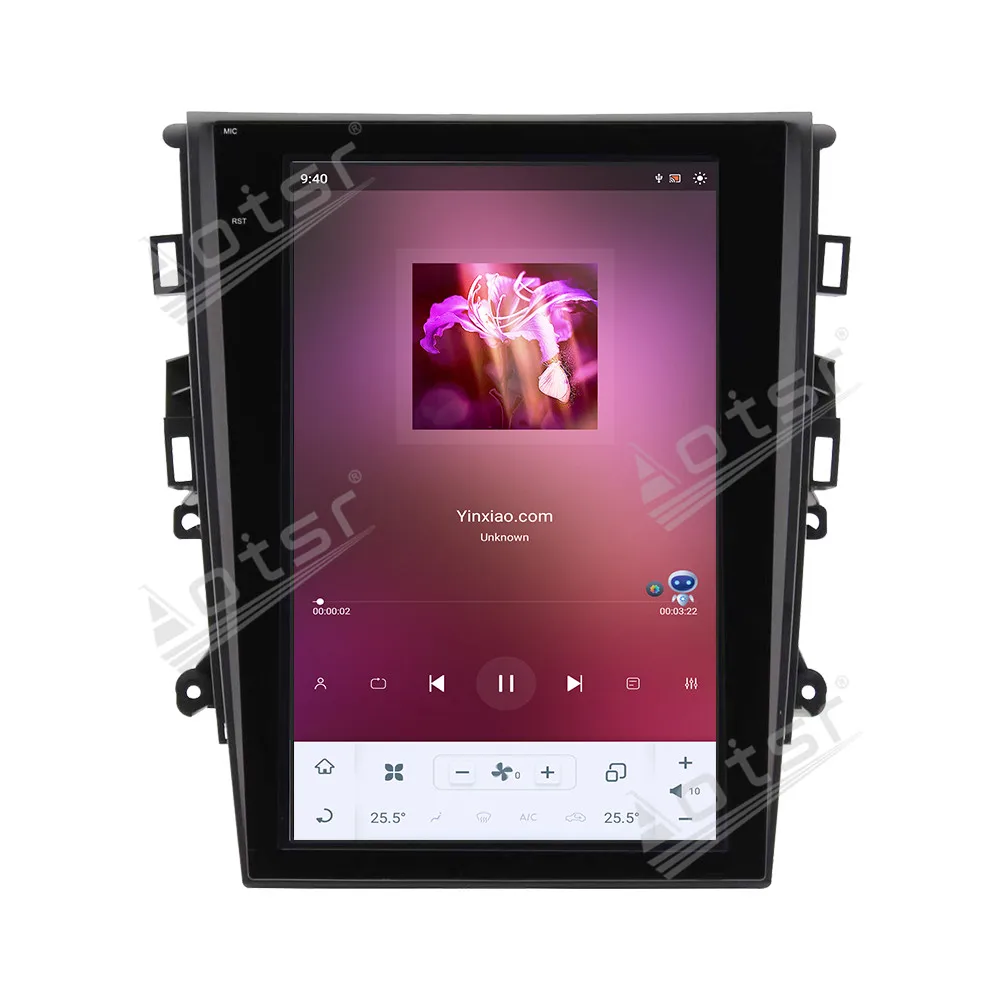 

12,1-дюймовый HD-экран с умным экраном для Ford Mondeo 2013-2019, автомобильный мультимедийный видеоплеер, GPS-навигация, Carplay Unit DSP WIFI 4G