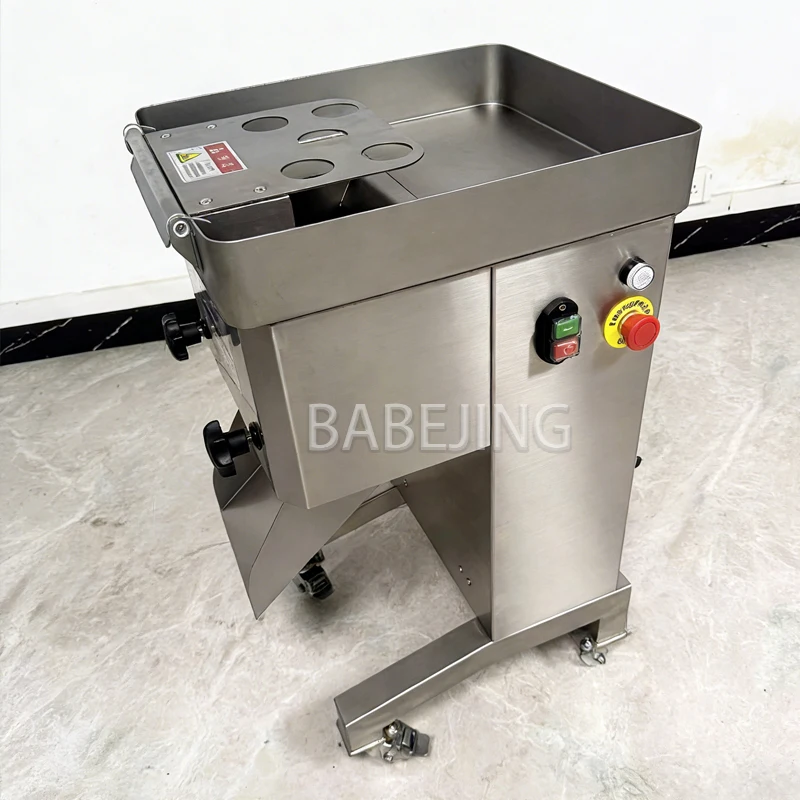 

High Quality Fully Automatic Electric Pork Slicer 304 Stainless Steel Durable Stable Beef Cutter for Kitchen
