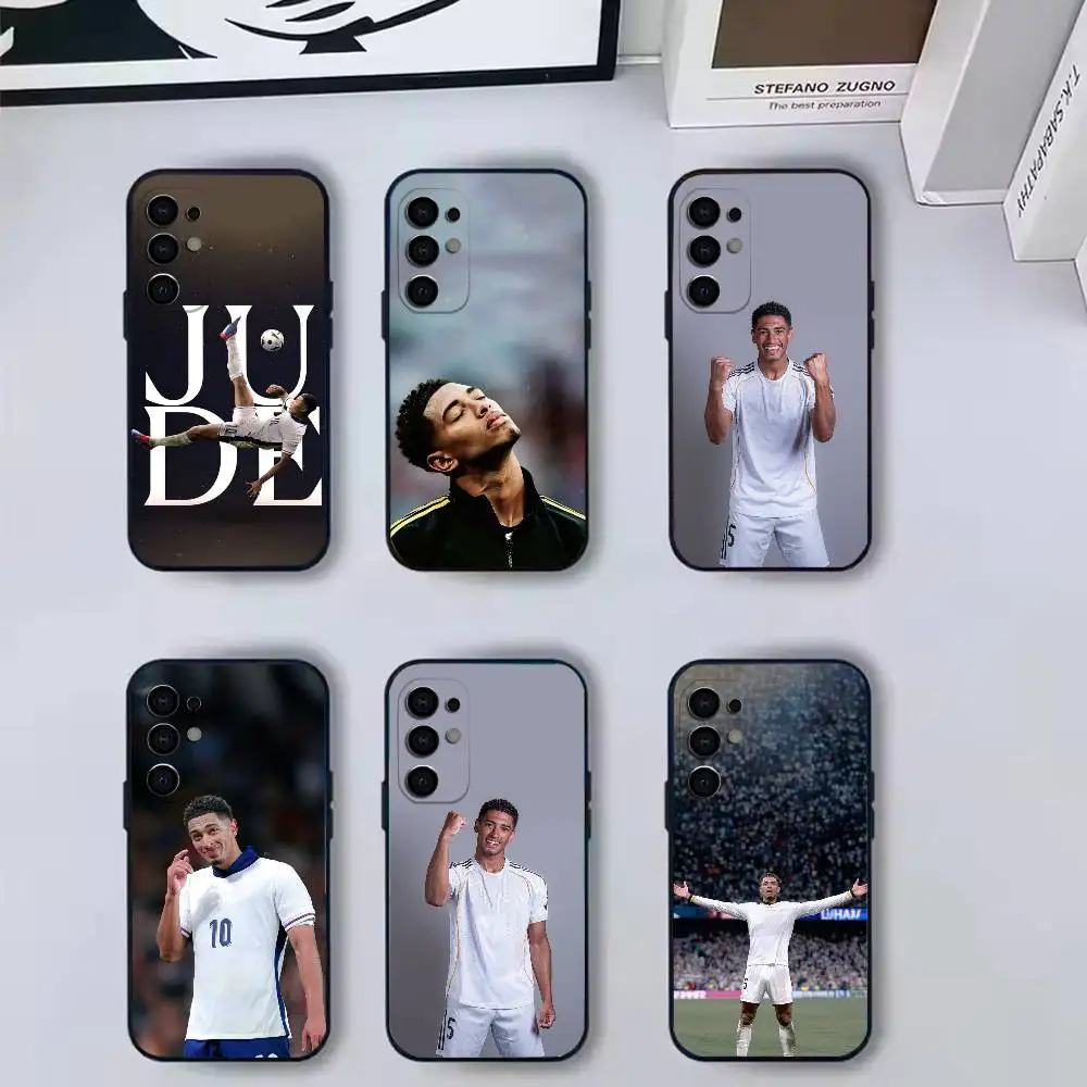 cool-Jude  Phone Case For Samsung S 25,24,23,22,30,21,10,9,Ultra,Plus,Lite,FE,4,5 G Black Silicone Case