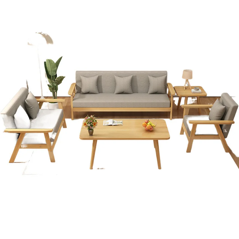 

Fabric, sofa, coffee table, new, varnish, solid wood, sofa