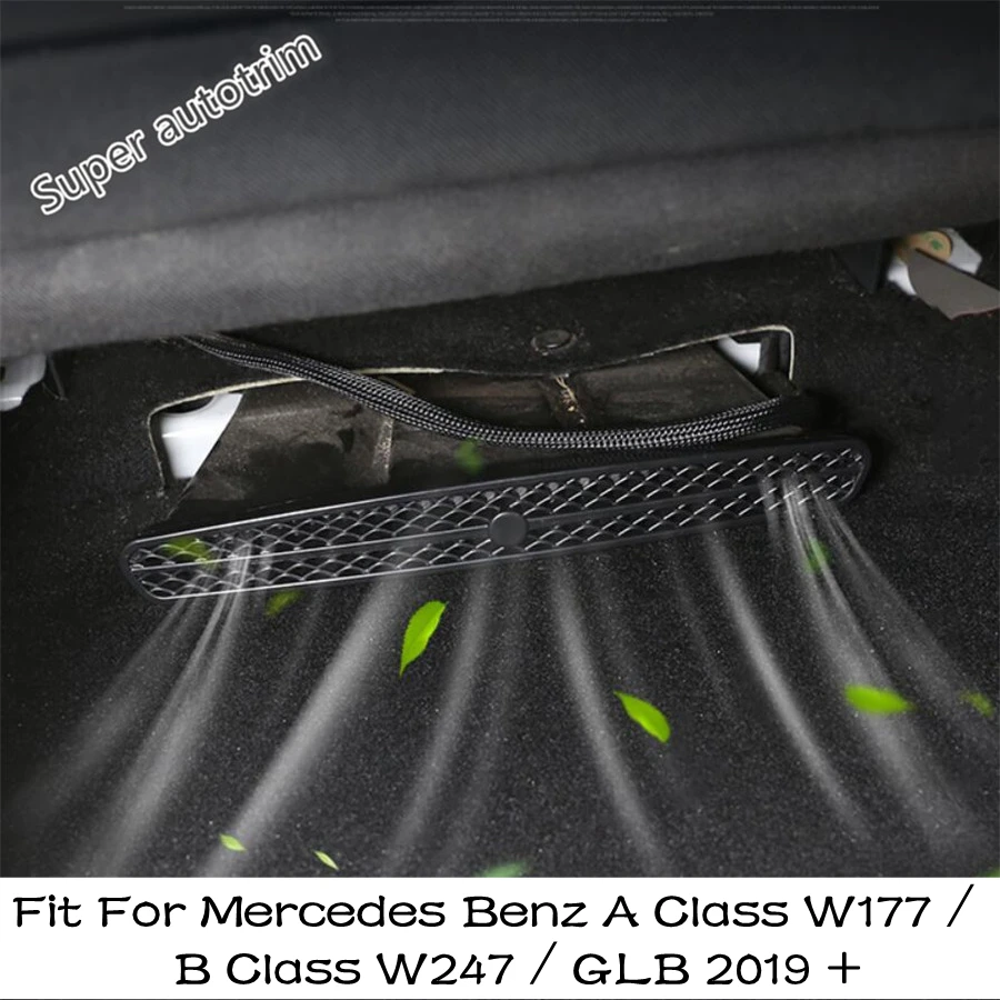 

Seat Under Floor Air Outlet Vent Dust Protect Cover Accessories For Mercedes Benz A Class W177 / B Class W247 / GLB 2019 - 2024