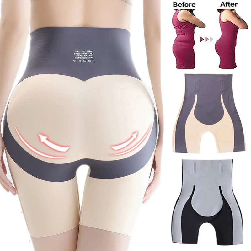 

Fat Belly Sheath Shapewear Women Modeling Strap Waist Trainer Fajas Body Shaper Tummy Control Panties Shorts Slimming Underwear