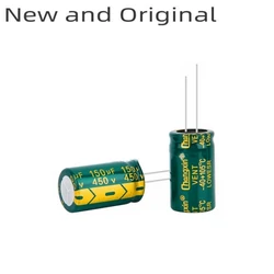 10PCS 450V 150UF 150U 450V high-frequency low resistance long life switching power supply Electrolytic capacitor volume 18X35