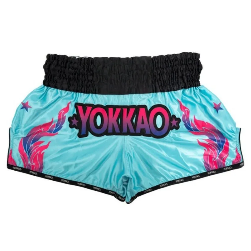 2026 Summer YOKKAO Edition Muay Thai Shorts Martial Arts Fighting Sports Professional Men's Shorts Polyester Fiber No Stretch