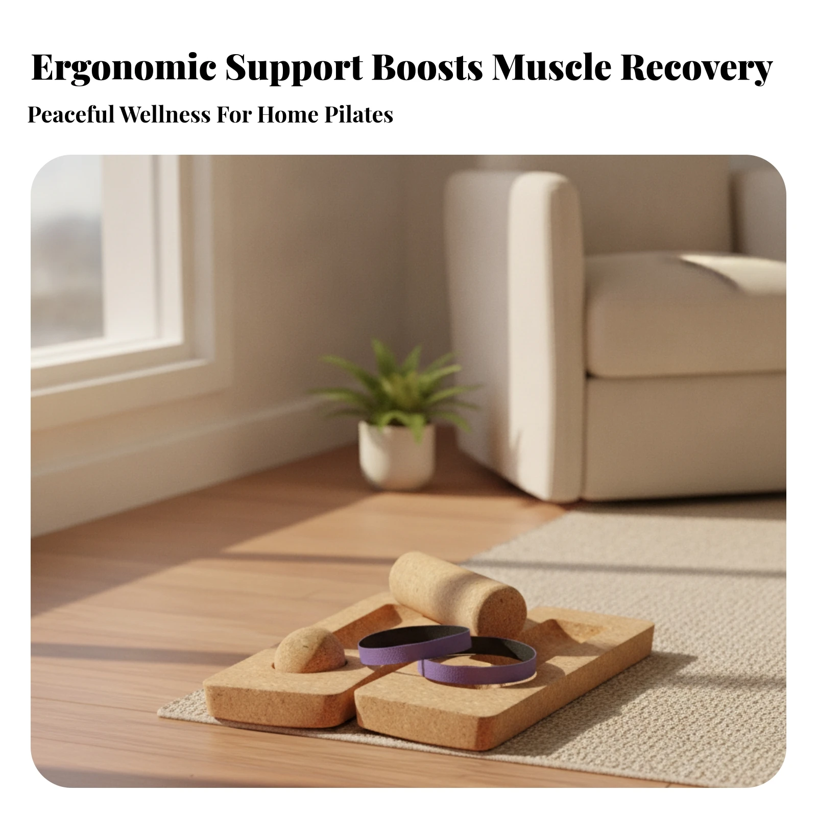 Rolo de Cortiça para Pilates, - Home Gym Manual avaliação e preço