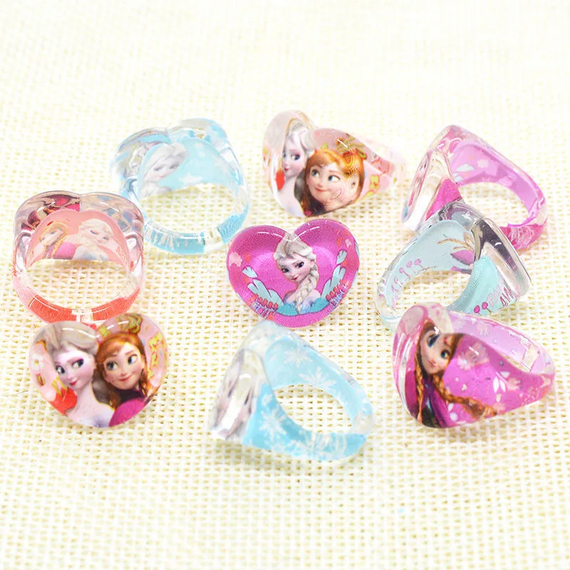 

Кольцо принцессы с изображением мультфильма Диснея «Замороженная» ACG, подвеска для автобуса, держащая игрушку