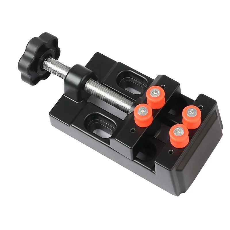 

Mini Swivel Vise for Home Billiards Heavy Duty Precision Flat Pliers with Tiger Clamp Small Table Tools