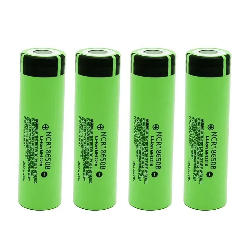 PURFIanc18650-Batterie Lithium Rechargeable, 3.7V, 3400 mAh, pour Lampe de Poche, Originale, NCR18650B